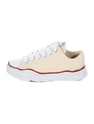 Pre-owned Miharayasuhiro Canvas Sneakers W/ Tags In Neutrals