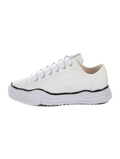 Pre-owned Miharayasuhiro Canvas Sneakers In White
