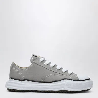 Miharayasuhiro Grey Peterson Low Sneakers In Canvas