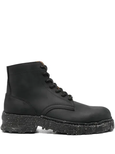 Miharayasuhiro Joseph Lace-up Boots In Black