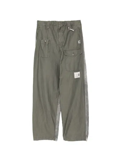 Miharayasuhiro Patch-pocket Cargo Pants In Gray