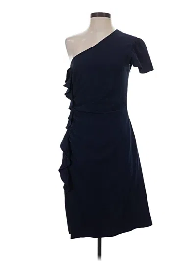 Pre-owned Mikael Aghal Cocktail Dress In Black