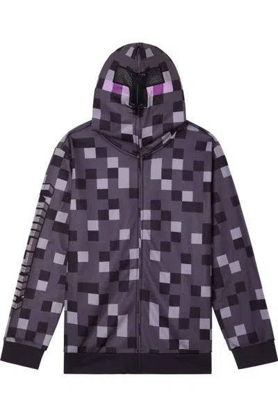 Minecraft Fleece Zip-up Hoodie (toddler, Little Kid & Big Kid) In Gray