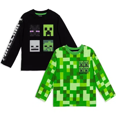Minecraft Long Sleeve T-shirt 2-pack (little Kid & Big Kid) In Multi
