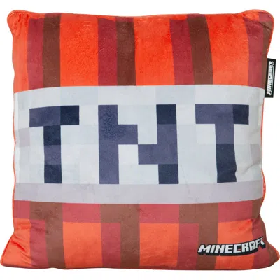 Minecraft Tnt Block Decorative Cushion 15 Inches In Multi