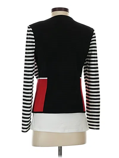 Pre-owned Ming Wang Turtleneck Sweater In Red