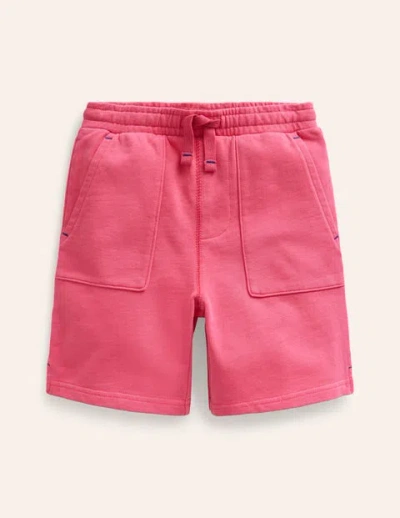 Mini Boden Kids' Garment Dye Shorts Rapture Rose Boys Boden