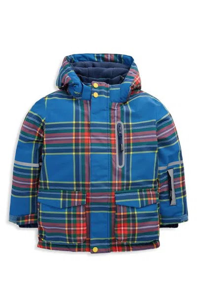 Mini Boden Kids' All-weather Waterproof Coat In Blue