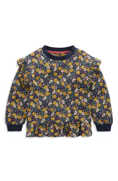 Mini Boden Kids' Frill Sweatshirt In Multi
