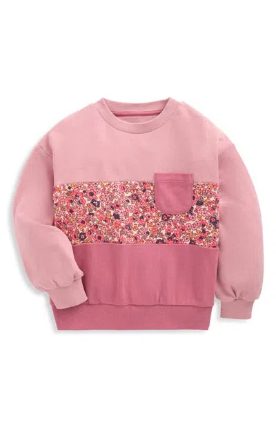 Mini Boden Kids' Relaxed Sweatshirt In Pink