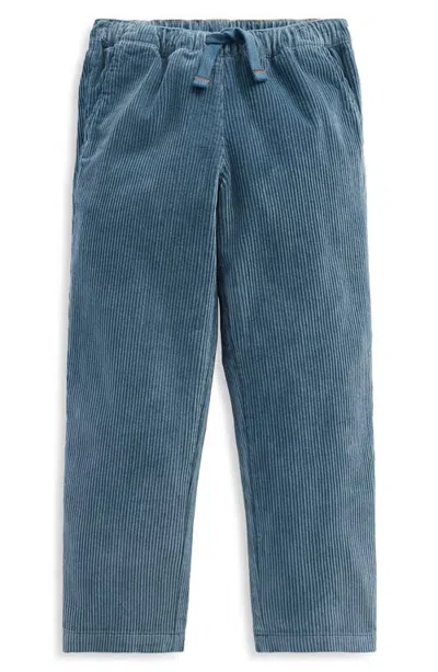 Mini Boden Kids' Straight Leg Corduroy Trousers In Blue
