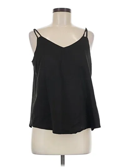 Pre-owned Minkpink Sleeveless Blouse In Black