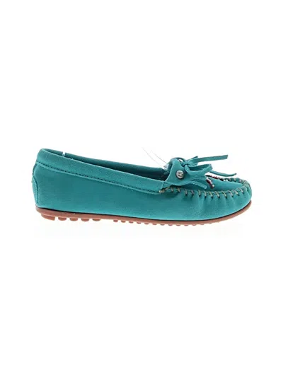 Pre-owned Minnetonka Flats In Teal