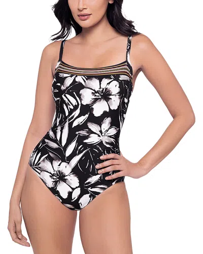 Miraclesuit Monochroma Kara One Piece Swimsuit In Multi