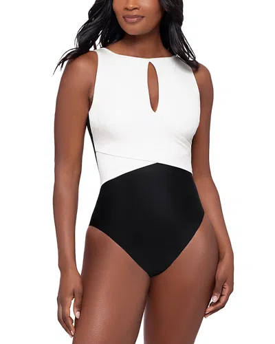 Miraclesuit Spectra Zora Keyhole One Piece Swimsuit In Multi