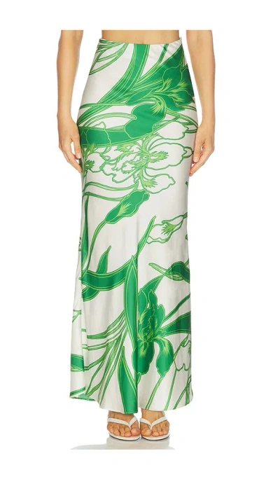 Misa Sienna Skirt In Winding Iris