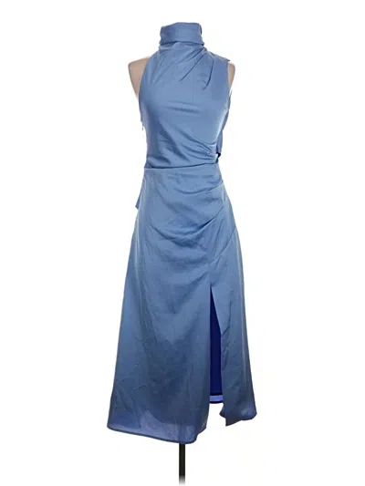 Pre-owned Misha Cocktail Dress In Blue