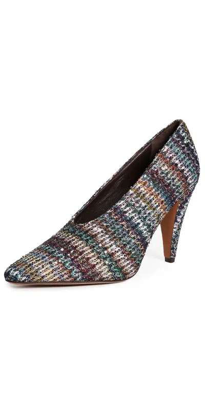 Missoni Jacqueline Pumps Woven Fabric Sequin
