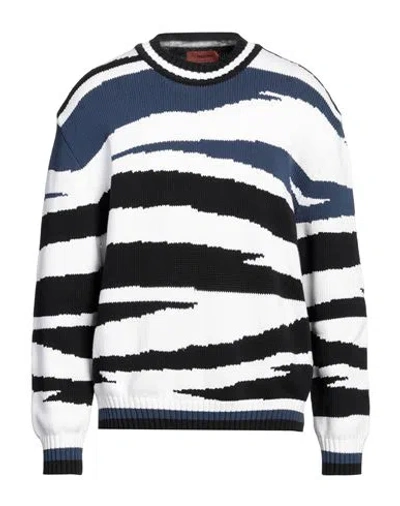 Missoni Man Sweater Black Size 44 Cotton, Polyamide