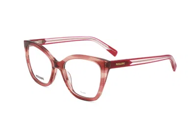 Missoni Mis 0184 0573 00 Red Horn 51mm In Multi