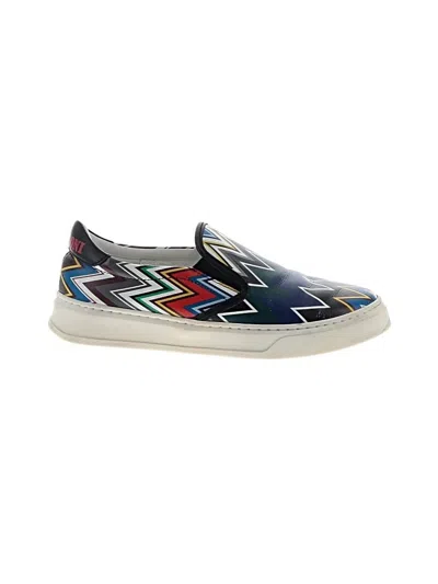 Pre-owned Missoni Sneakers In Blue