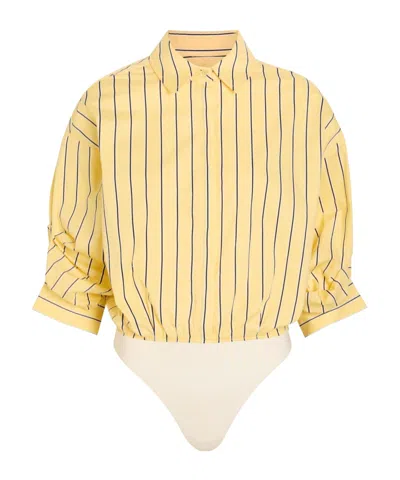 Missoni Stretchy Shirt Bodysuit In Multi