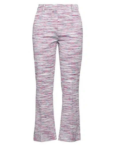 Missoni Woman Pants Fuchsia Size 8 Cotton In Pink