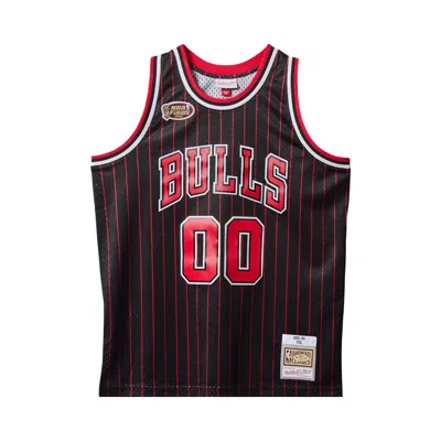 Pre-owned Mitchell & Ness X Playboi Carti X Nba Chicago Bulls 1995 Jersey 'black' | Men's Size L
