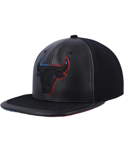 Mitchell & Ness Men's  Black Chicago Bulls Day One Snapback Hat