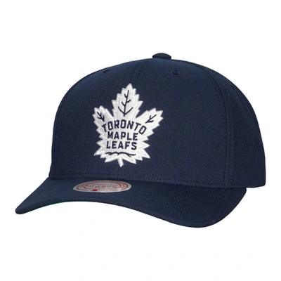 Mitchell & Ness Men's  Navy Toronto Maple Leafs Team Ground Pro Adjustable Hat