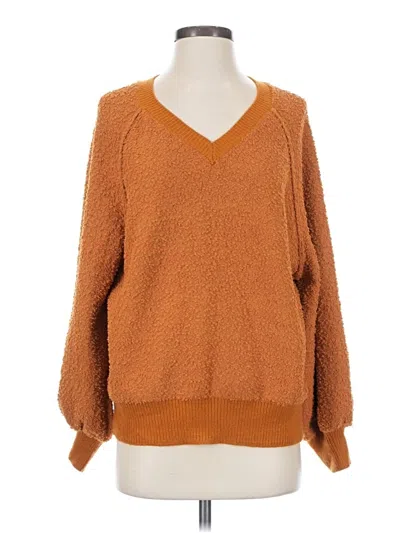 Pre-owned Mittoshop Pullover Sweater In Brown
