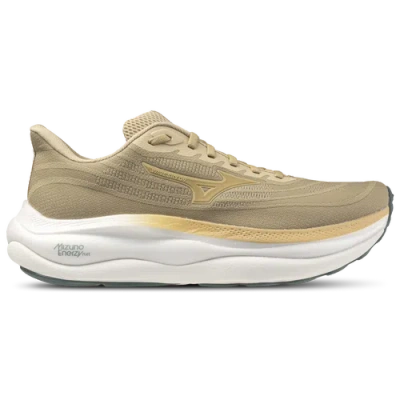 Mizuno Mens  Wave Sky 9 In Curds And Whey/pale Kaki
