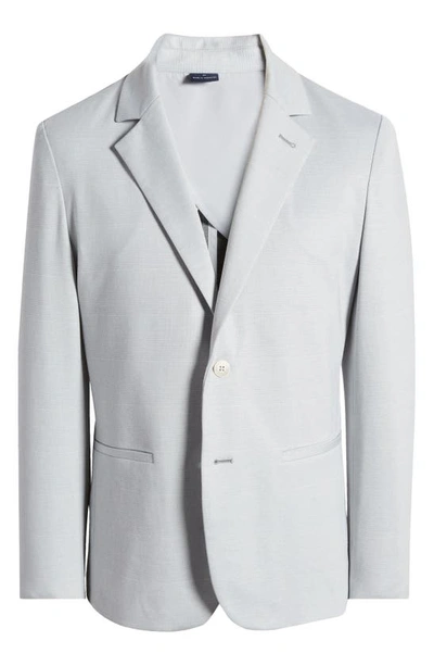 Mizzen + Main Parker Plaid Sport Coat In Light Pastel Gray