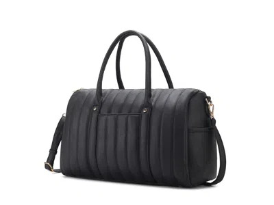 Mkf Collection Luana Quilted Vegan Leather Women's Duffle Bag By Mia K