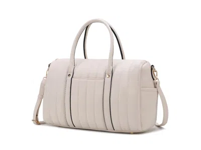 Mkf Collection Luana Quilted Vegan Leather Women's Duffle Bag By Mia K