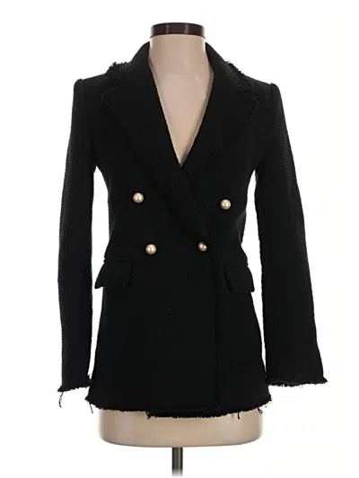 Pre-owned Mng Blazer Jacket In Black
