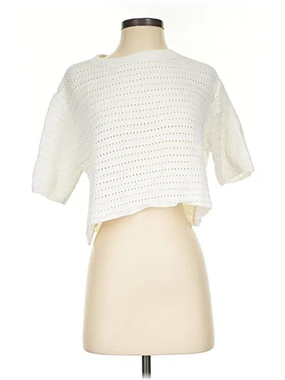 Pre-owned Mng Cardigan Sweater In Ivory