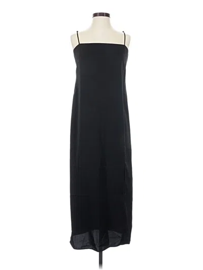 Pre-owned Mng Casual Dress In Black