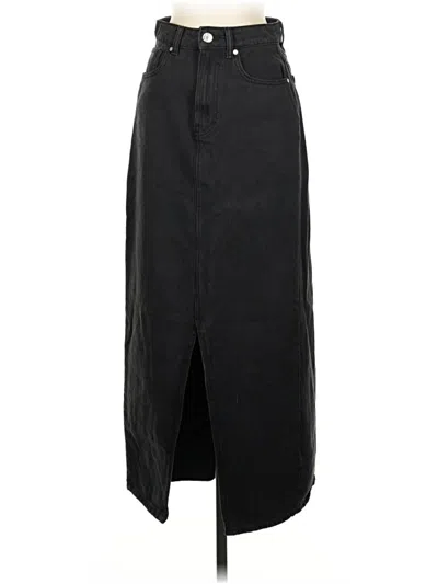 Pre-owned Mng Casual Skirt In Black
