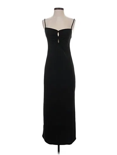 Pre-owned Mng Cocktail Dress In Black