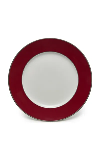 Moda Domus - By Augarten Wein Porcelain Dinner Plate - Red