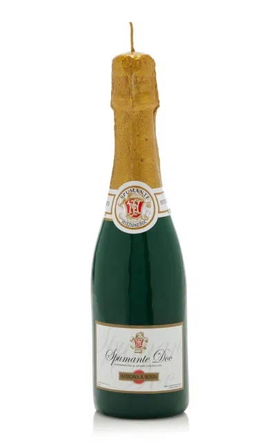 Moda Domus - Champagne Bottle Wax Candle - Multi