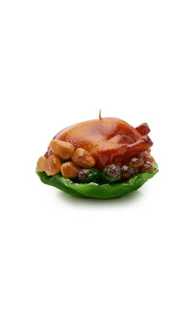 Moda Domus - Roasted Chicken Wax Candle - Multi In Green
