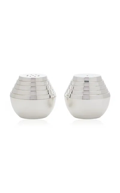 Moda Domus - Silver-plated Salt & Pepper Shaker Set - Silver