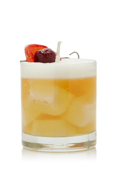 Moda Domus - Whisky Sour Wax Candle - Multi In Transparent