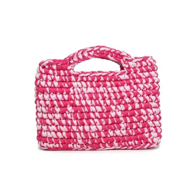 Moda Luxe Women's Bubblegum Top Handle Bag In Hot Pink