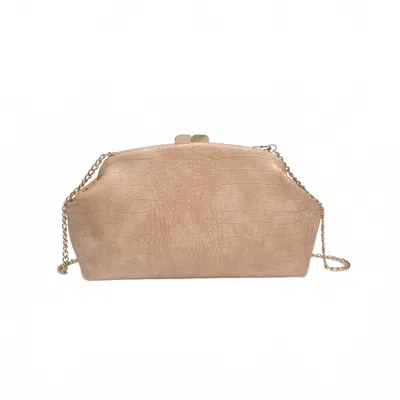 Moda Luxe Women's Camille Clutch In Natural In White