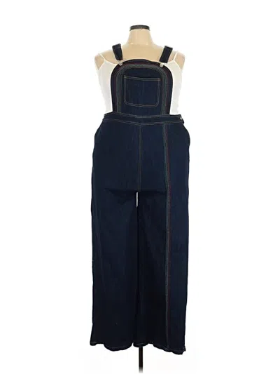 Pre-owned Modcloth Overalls In Blue