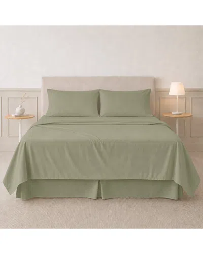 Modern Threads Ultra Soft Bed Sheet Set In Green