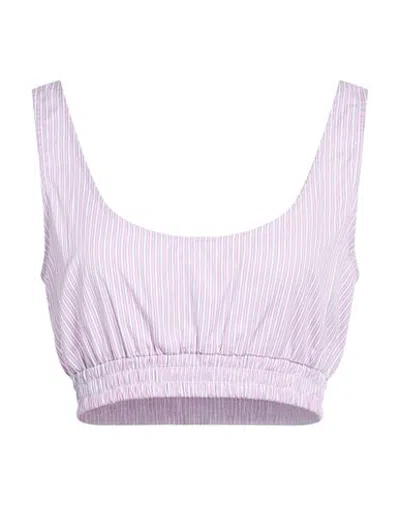 Modes Woman Top Pink Size L Cotton